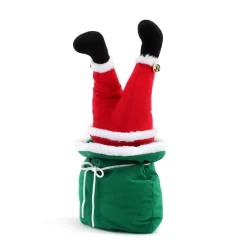 Sale Mr. Christmas 17" Animated Kicker In Bag - Santa