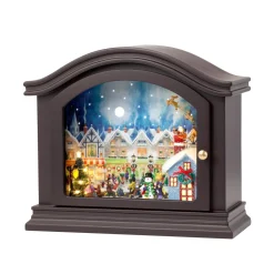 Flash Sale Mr. Christmas 12" Animated Mantel Music Box