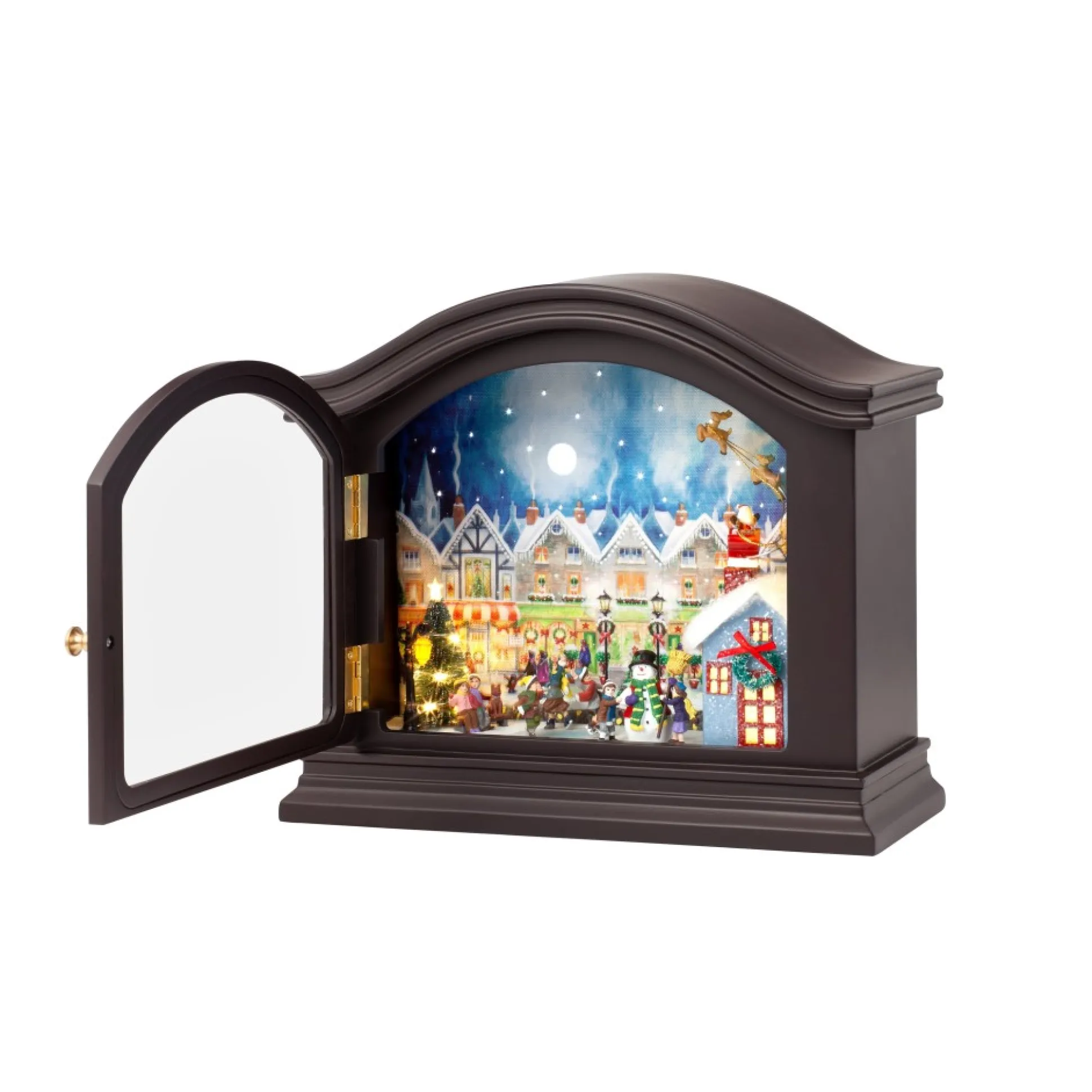 Flash Sale Mr. Christmas 12" Animated Mantel Music Box