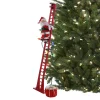 New Mr. Christmas 43" Animated Super Climbing Sculpted White Santa
