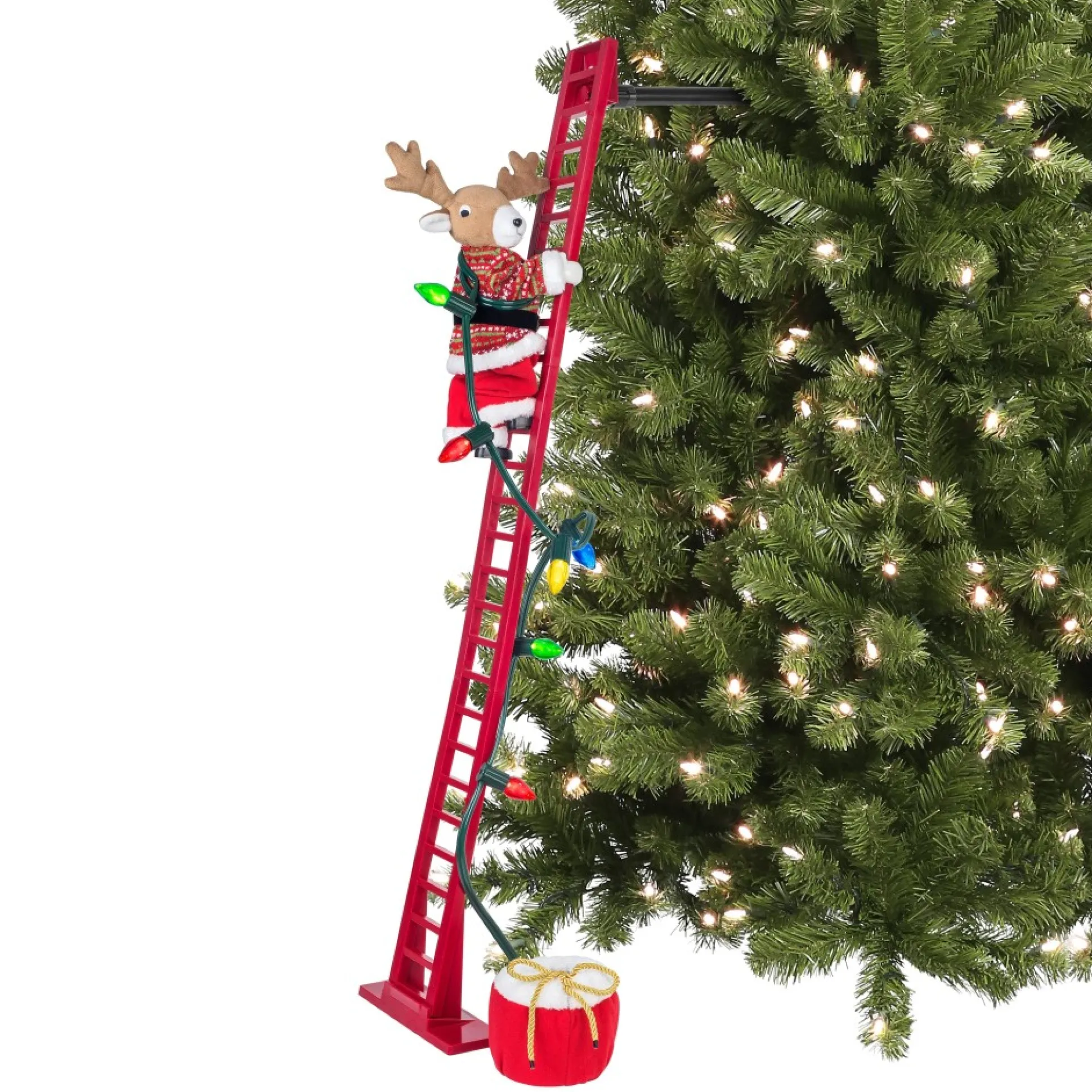 Discount Mr. Christmas 43" Animated Super Climbing Reindeer