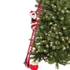 Best Mr. Christmas 43" Animated Super Climbing Black Santa