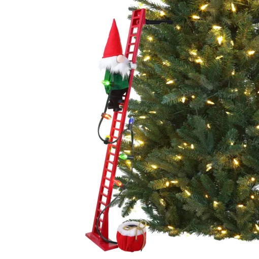 Best Sale Mr. Christmas 43" Animated Super Climbing Gnome