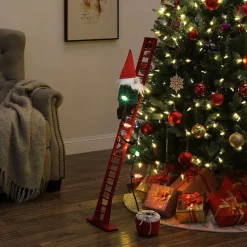 Best Sale Mr. Christmas 43" Animated Super Climbing Gnome
