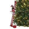 Outlet Mr. Christmas 43" Animated Super Climbing Sculpted Black Santa
