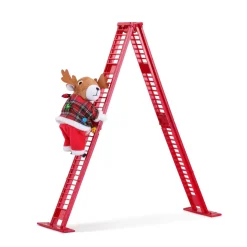 Fashion Mr. Christmas 17" Animated Tabletop Climbing Reindeer