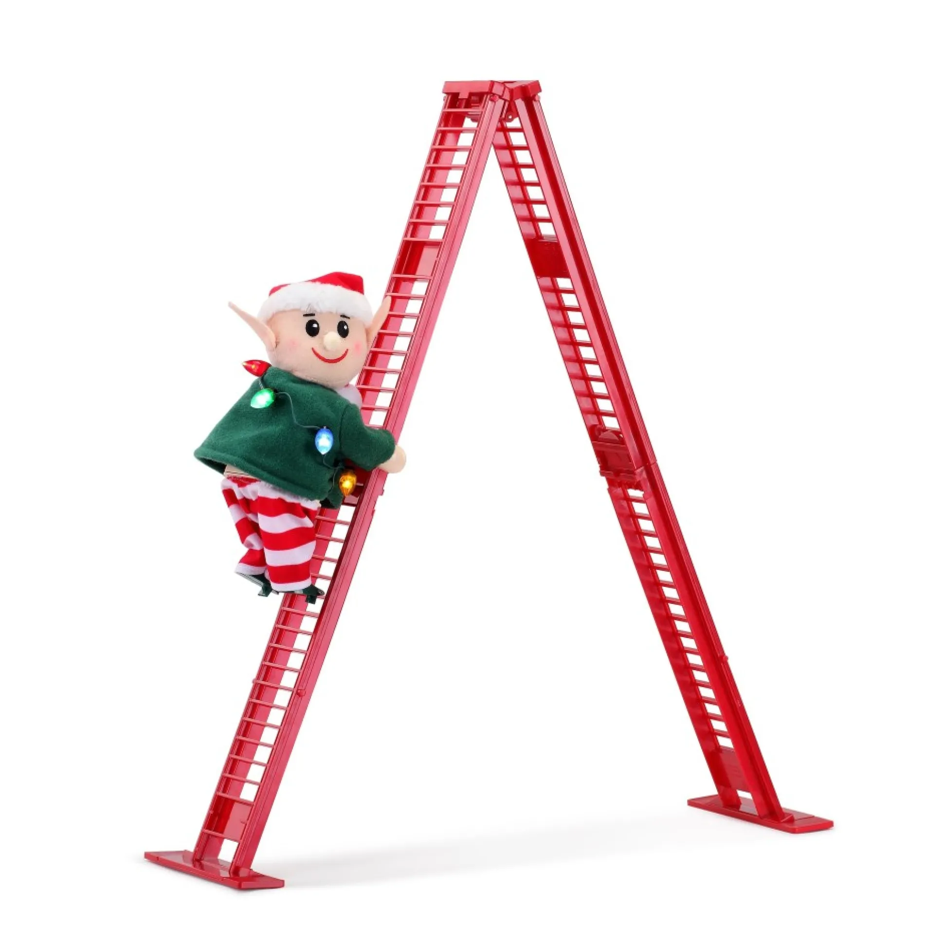 Shop Mr. Christmas 17" Animated Tabletop Climbing Elf
