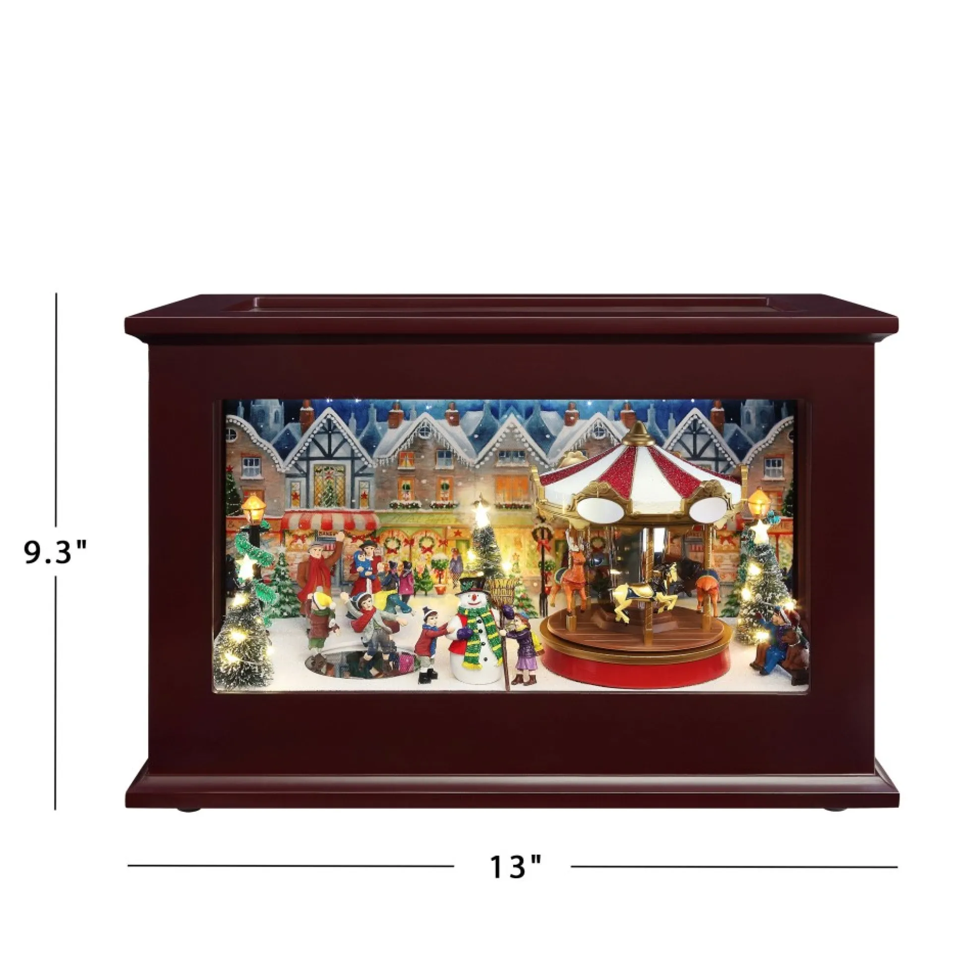 Online Mr. Christmas 13" Heirloom Christmas Music Box
