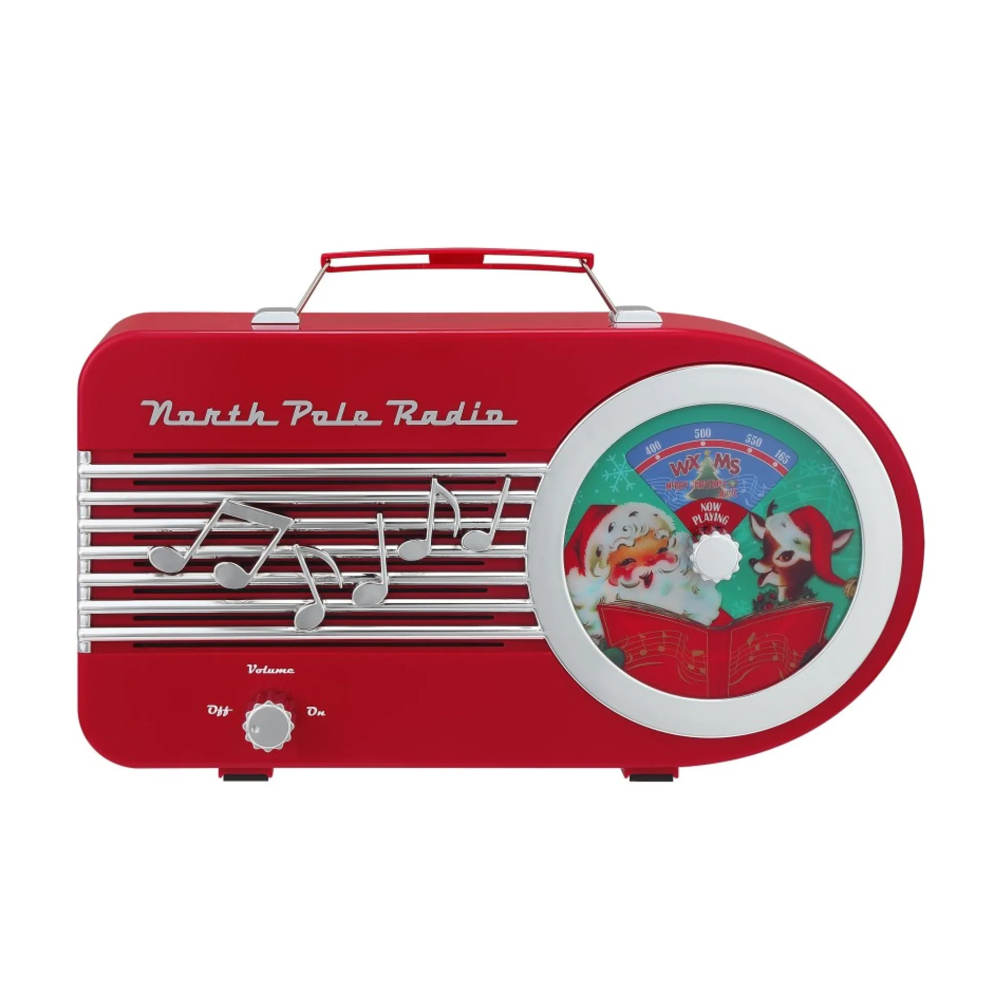 Sale Mr. Christmas 10.5" North Pole Radio