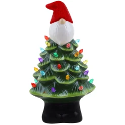 Clearance Mr. Christmas 8.5" Nostalgic Ceramic Gnome Tree