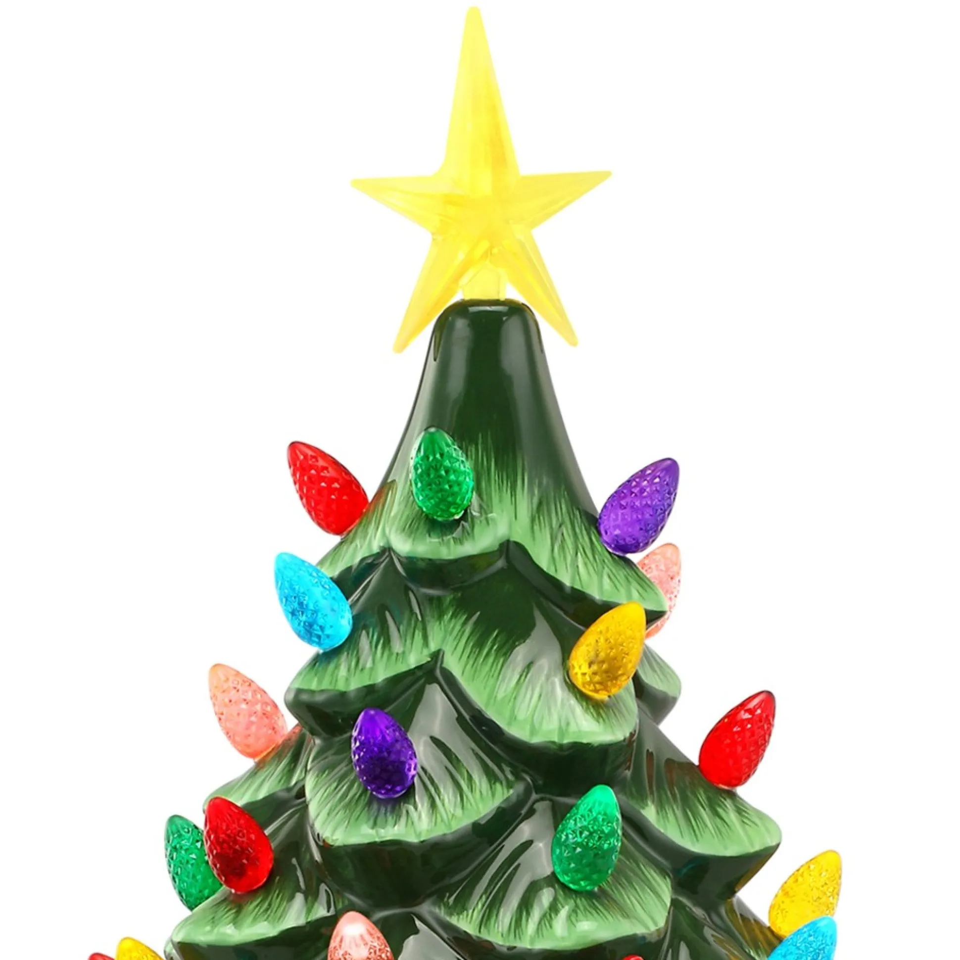 Best Sale Mr. Christmas 24" Nostalgic Ceramic Tree - Green