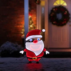 Flash Sale Mr. Christmas 36.75" Outdoor Singing Santa