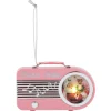 Online Mr. Christmas 4.75" Retro Radio Ornament - Pink