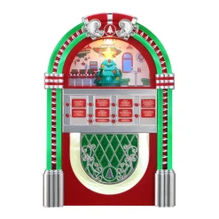 Cheap Mr. Christmas 10.3" Retro Rock-O-Rama Jukebox - Red