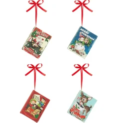 Store Mr. Christmas 3.75" Set Of 4 Nostalgic Musical Songbooks