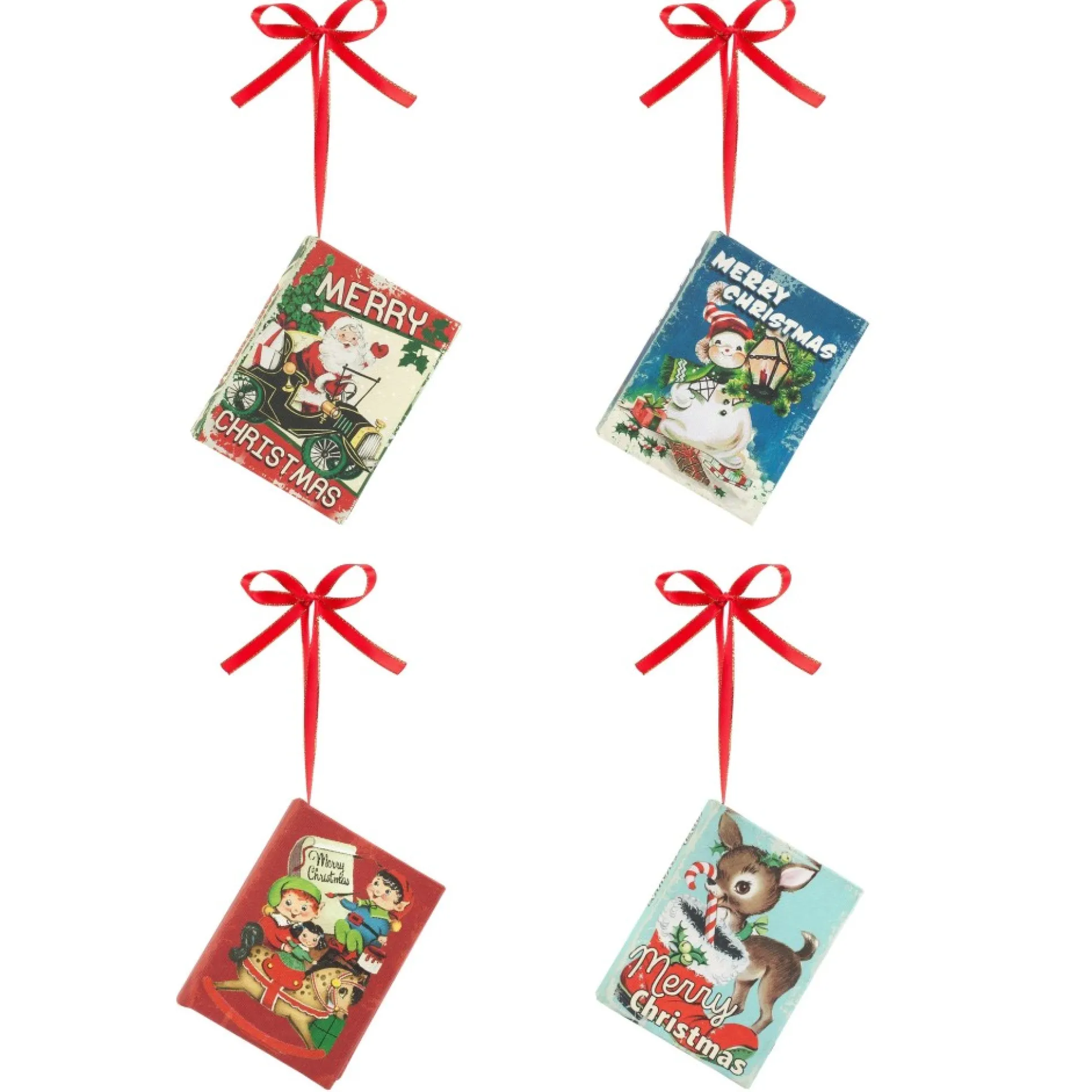Best Sale Mr. Christmas 3.75" Set Of 4 Nostalgic Musical Songbooks