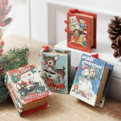 Best Sale Mr. Christmas 3.75" Set Of 4 Nostalgic Musical Songbooks