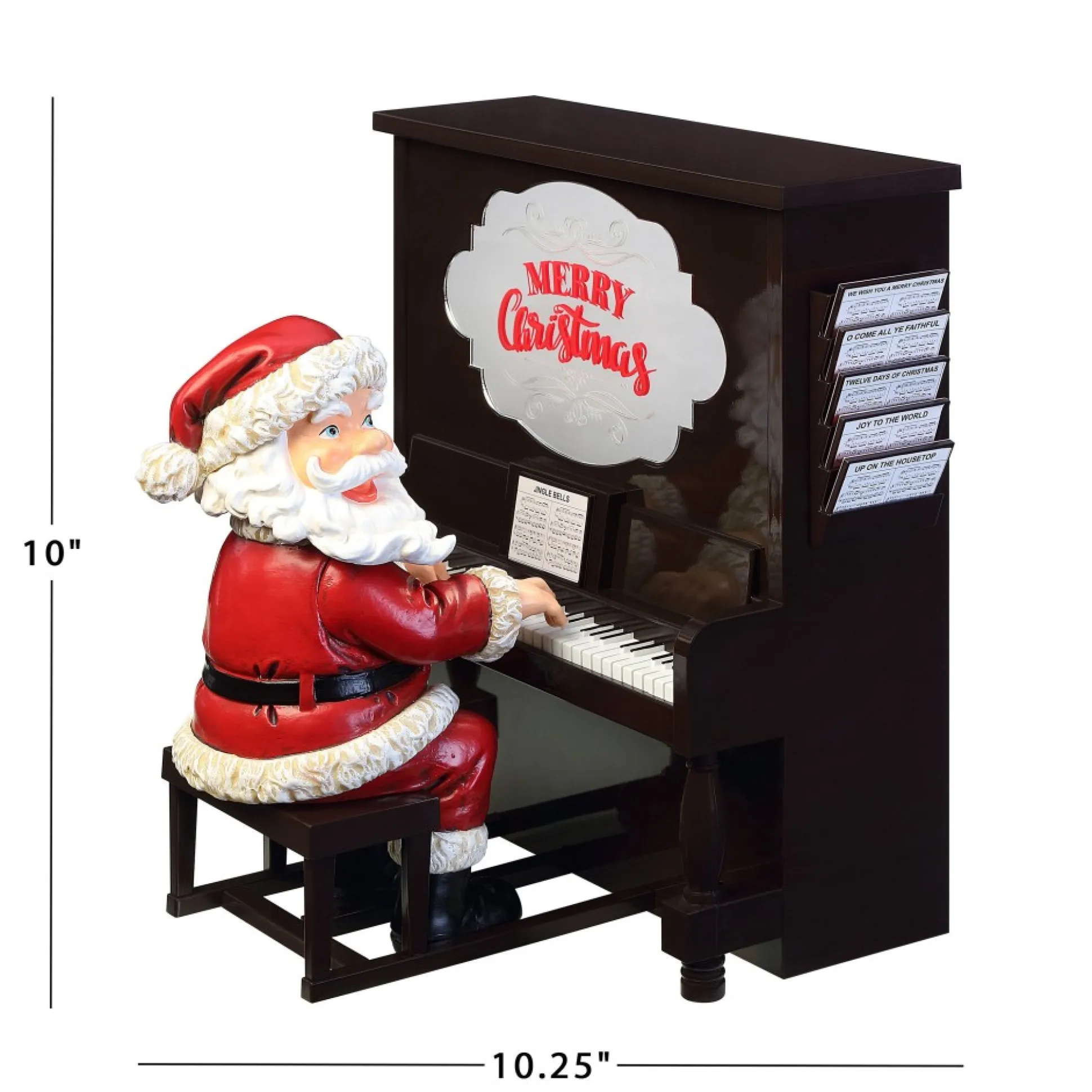 New Mr. Christmas 10" Sing Along Santa