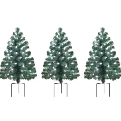 Flash Sale Mr. Christmas Alexa Enabled Pathway Christmas Trees - Rgb Bulbs