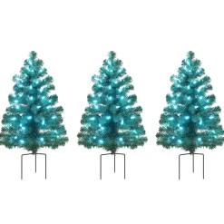 Flash Sale Mr. Christmas Alexa Enabled Pathway Christmas Trees - Rgb Bulbs