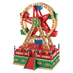 New Mr. Christmas Mini Carnival Music Box - Ferris Wheel